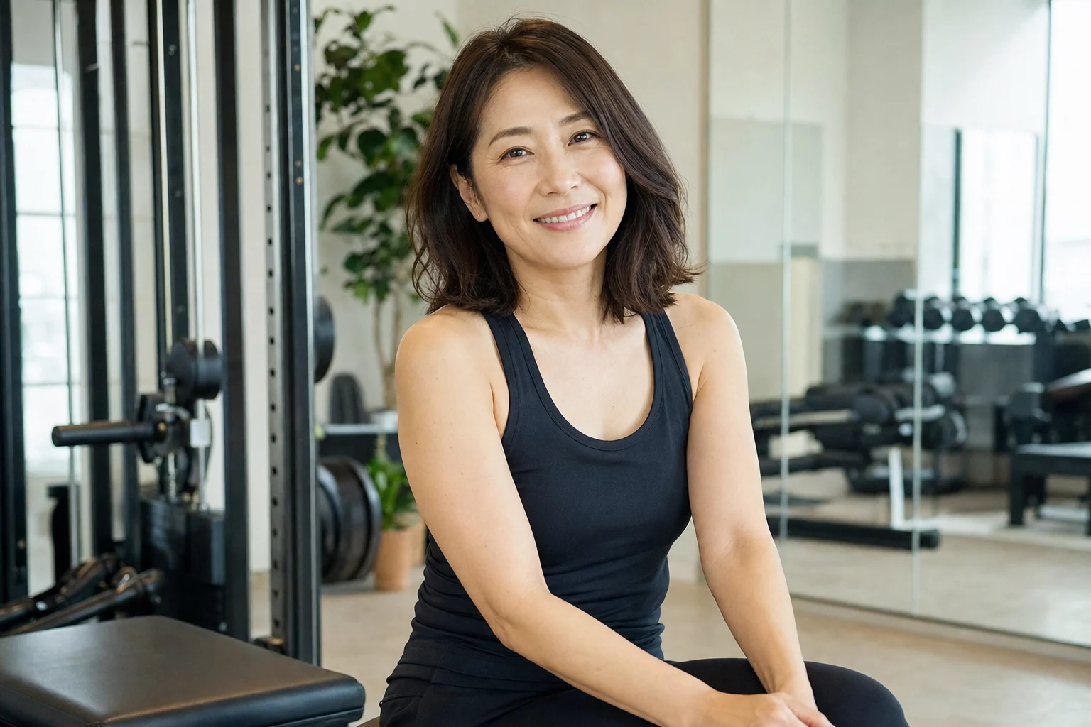 40 代 女性のお客様 - ジムデビュー